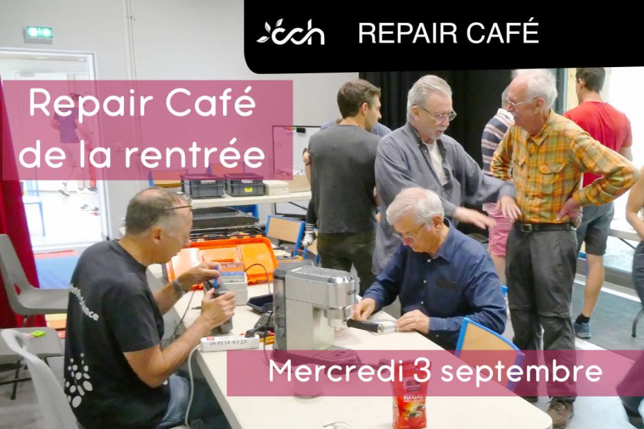 Ré-ouverture du repair café