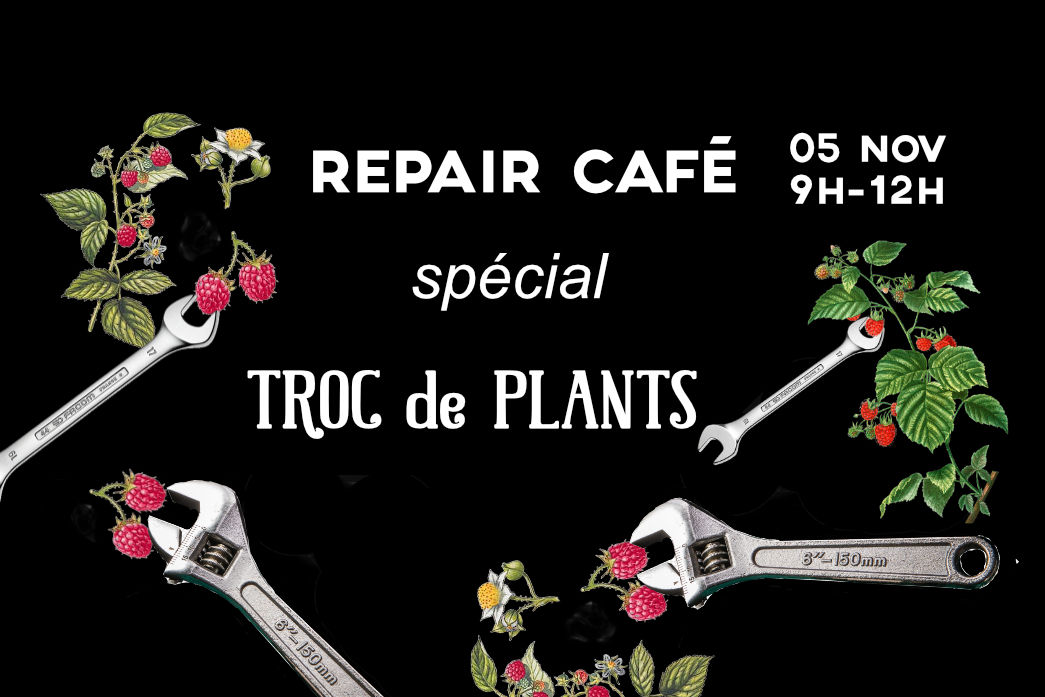 Repair café et troc plants