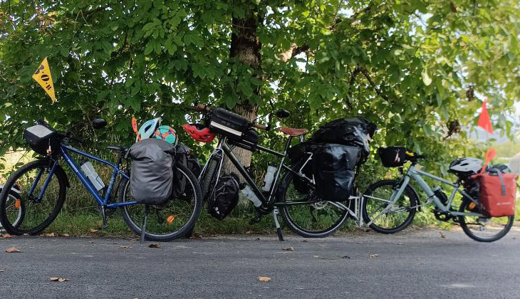Voyage à vélo Herbeys